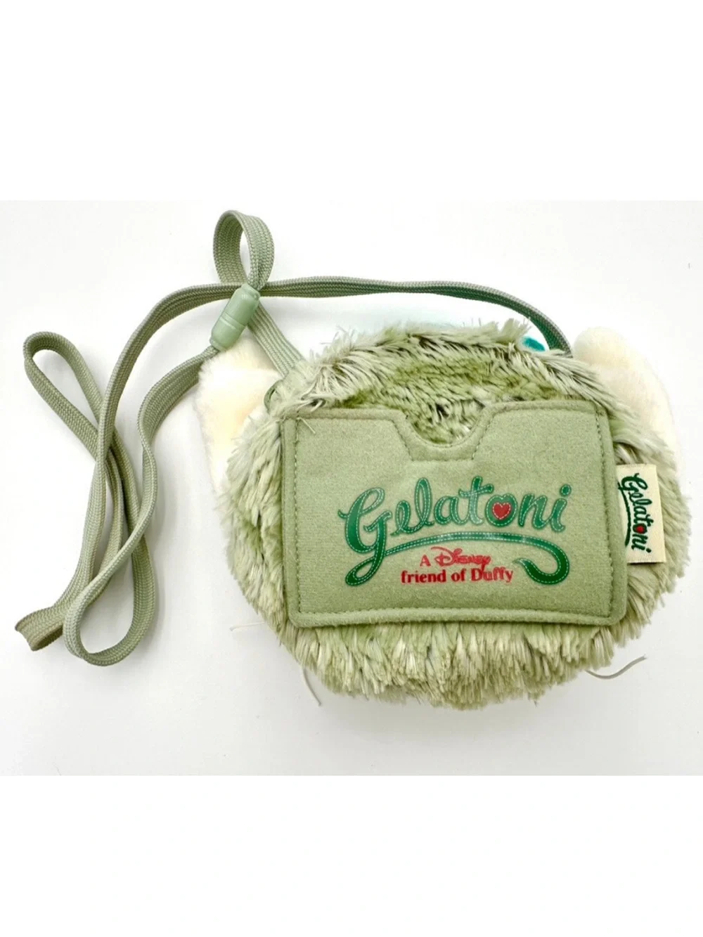 Tokyo Disney Sea Gelatoni Duffy Friend Cat Plush Coin Purse Crossbody Bag
